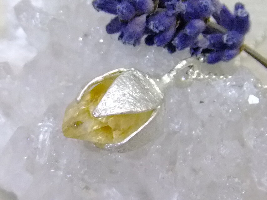 『沙羅の追憶』シトリン＊925pendant