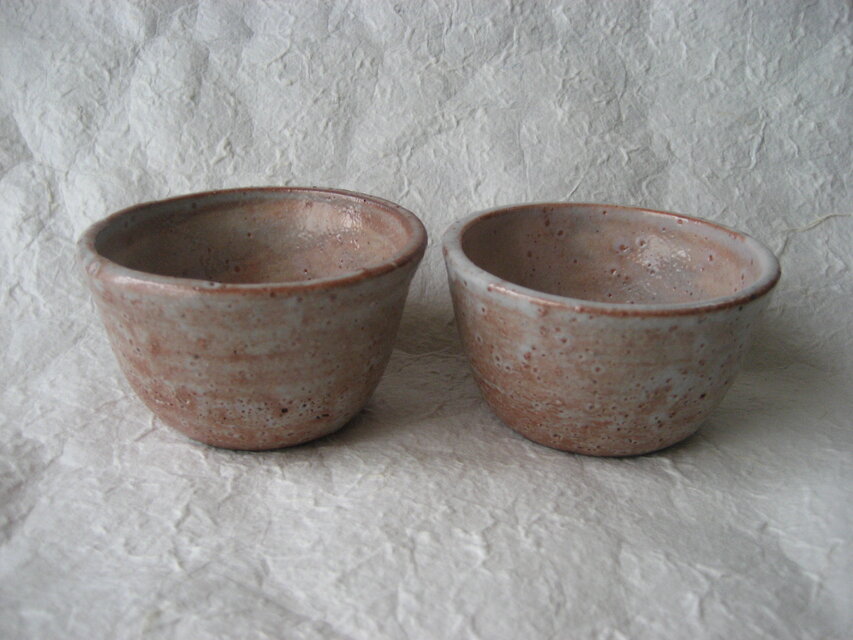 志野そば猪口（2個セット）