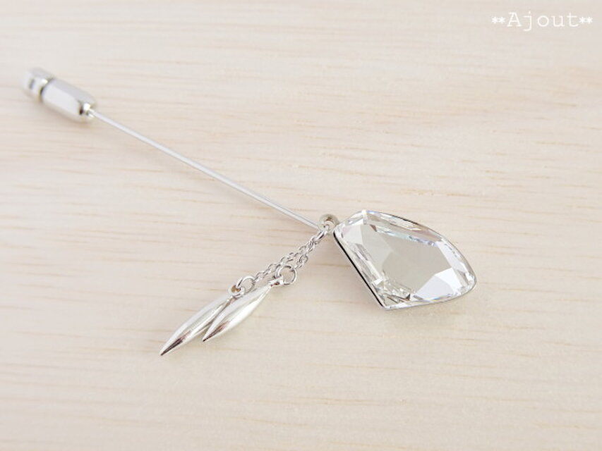 スワロフスキーギャラクティックのピンブローチ《Br-21》