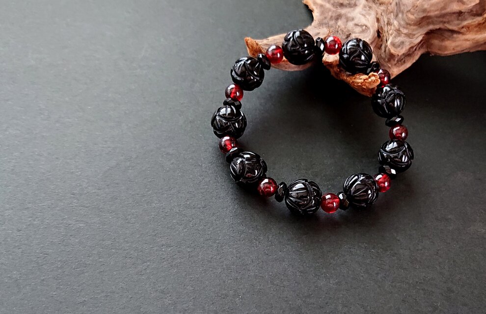 *祈りと実りのロータスフラワーブレスレット