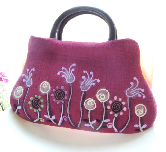 クラシカルガーデン　ミニサイズ　＊カシスピンク＆パープル＊ 　他カラーの製作可能です