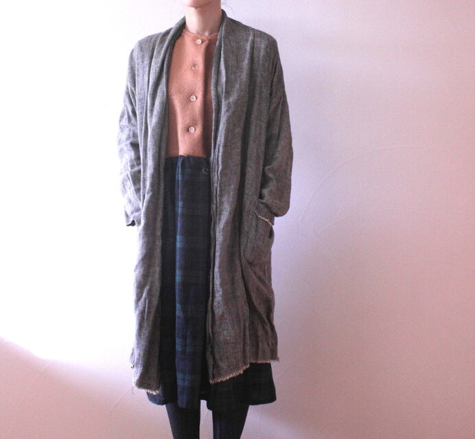 SALE!!　ウール×リネンワンピース