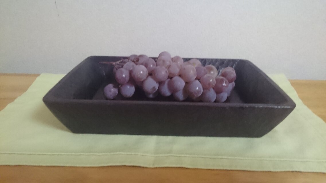 盛り皿No.17（黒漆仕上げ）