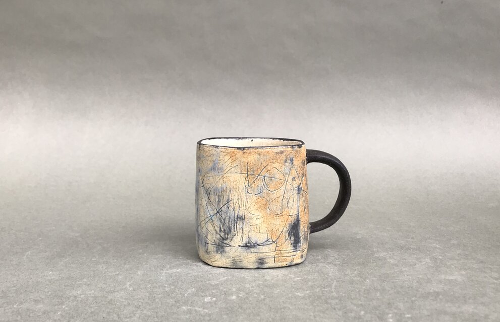 化粧掻き落とし文様 カップ101