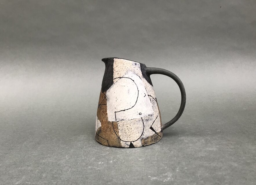 化粧掻き落とし文様　ピッチャー15