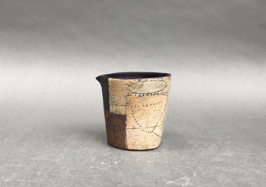 化粧掻き落とし文様　ピッチャー17