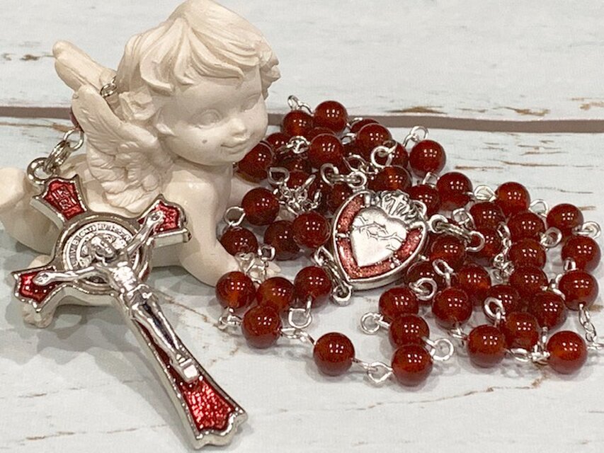 オーダー☆レッドアゲートのロザリオ