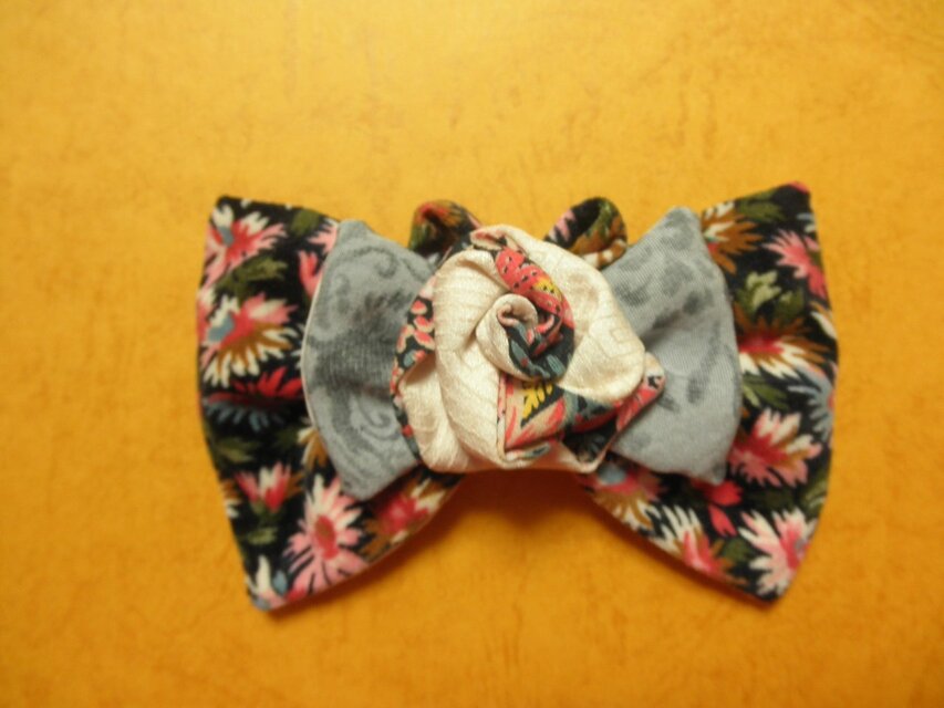 バレッタ｢花籠｣