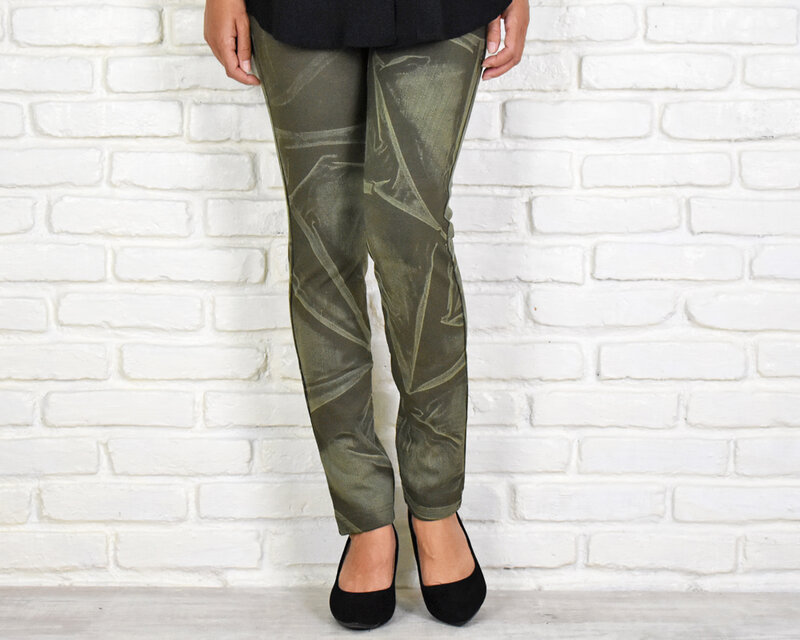 極上の穿き心地！スキニーストレートストレッチロングパンツ　＜ウォッシュカーキ＞