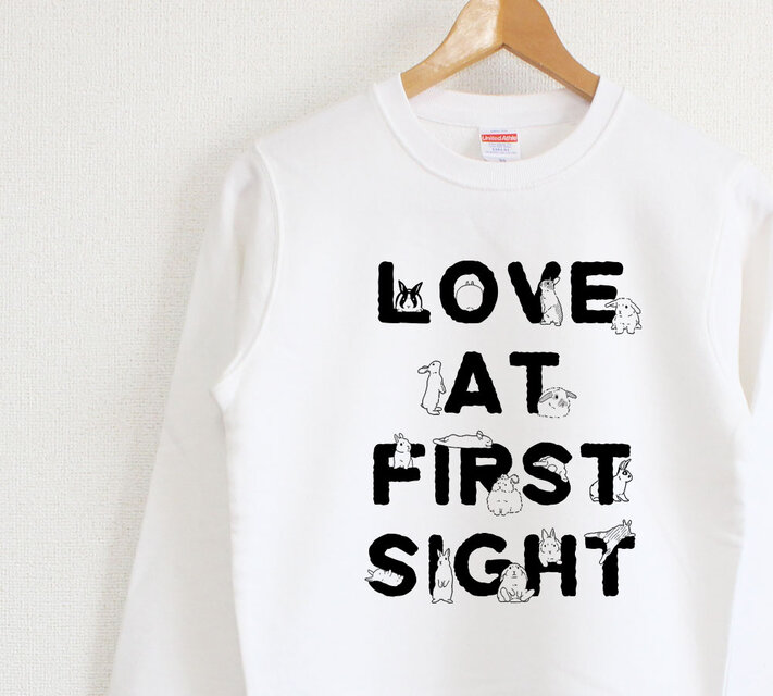 うさぎがいっぱい　スウェット