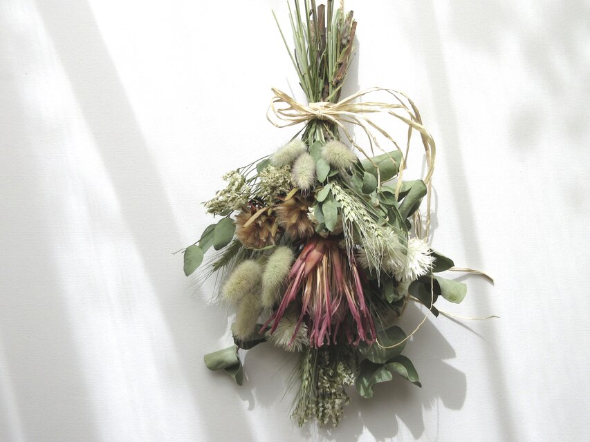 プロテア春スワッグ＊フィリカ