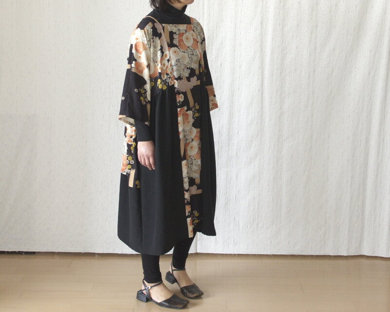 切り替えゆったりワンピース