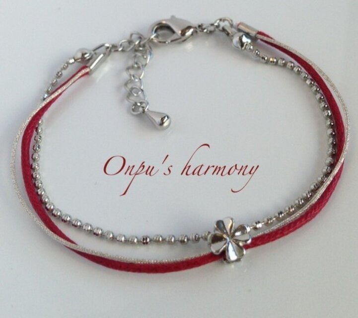 幸せキラリ チェーンブレスレット