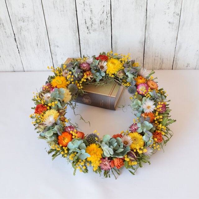 ミモザ・春爛漫のリース