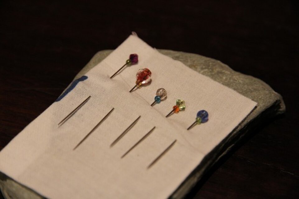 ビーズ　待ち針