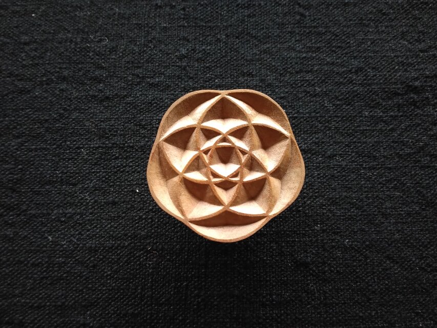 祝い梅紋　髪飾り　　～さくら～