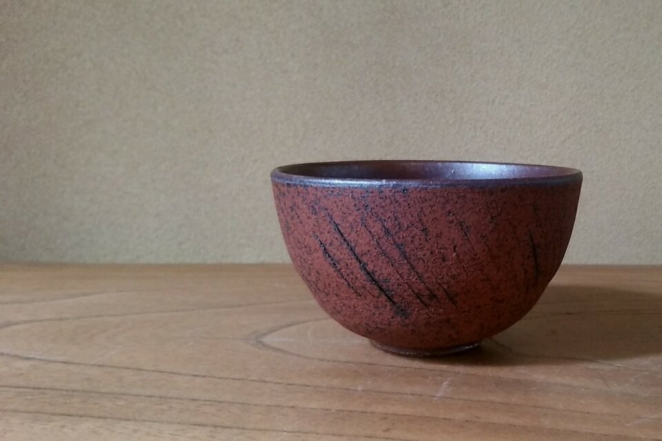 抹茶碗 Amazon | ［ Made in Japan ］ 茶道具 美濃焼 藍釉 抹茶茶碗 M