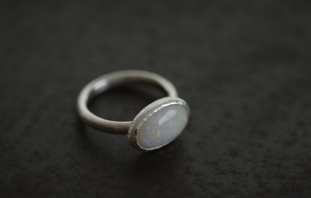 オパール　リング