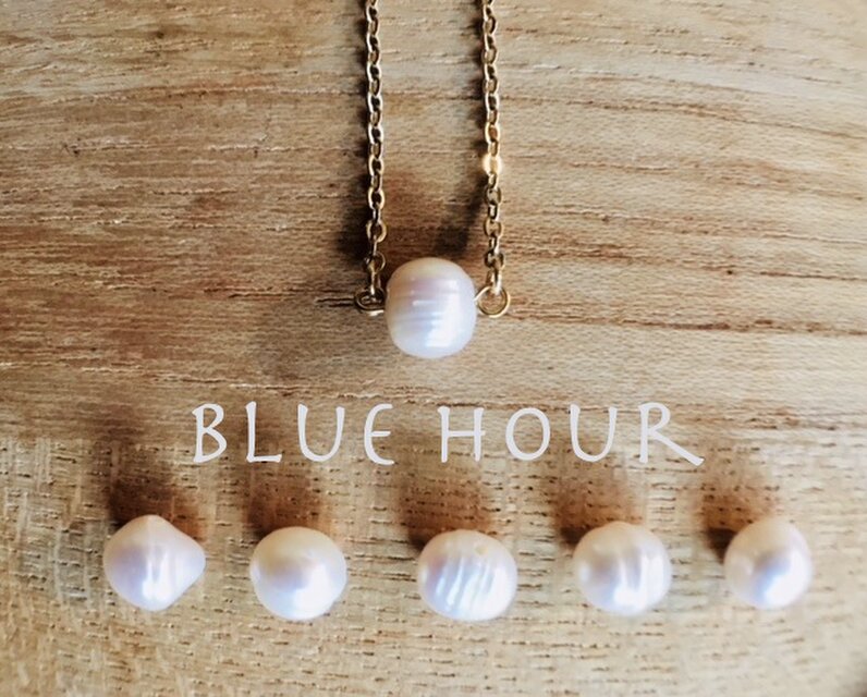 一粒の淡水パールネックレス〈chiisai〉