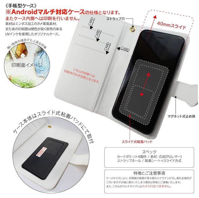 【アルフォンス ミュシャ アメリカのクリスマス】スマホケース手帳型 全機種対応 iPhone11 AQUOS