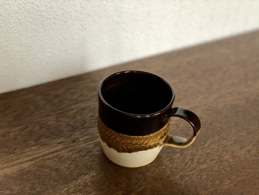 matte brown コーヒーカップ