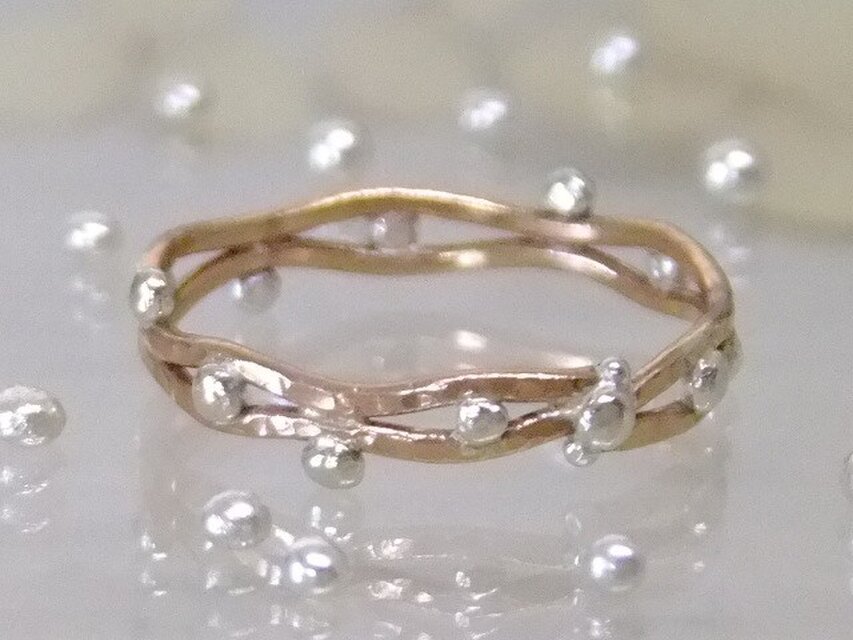 白銀の朝露pinkピンキー＊rose14kgf