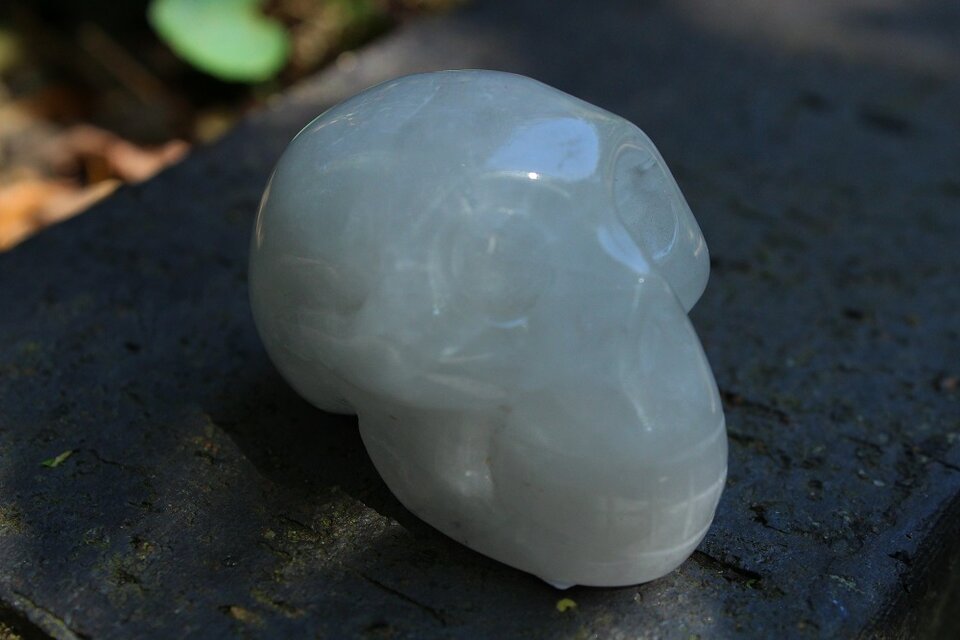 スカル　水晶