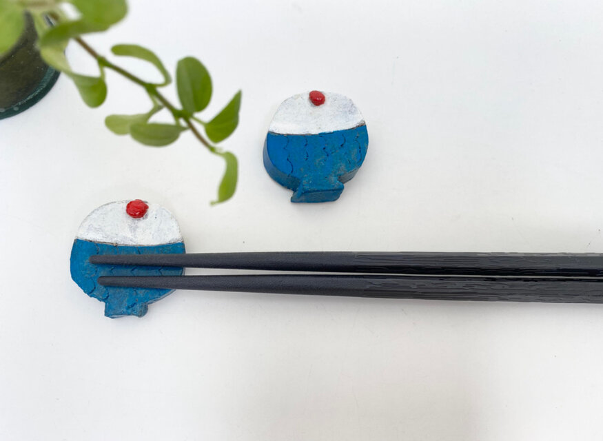 再販・梅干しごはんの箸置き（２個入り）