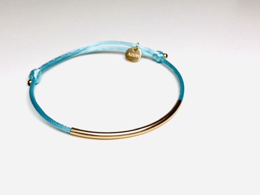 KNOT Bracelet / Sea Blue [国内送料無料]