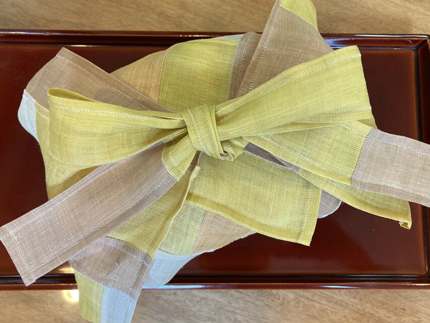 ポジャギのお弁当包み(キイロ系)