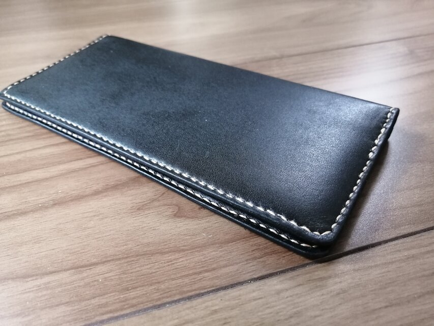 024　長財布　マチ無し
