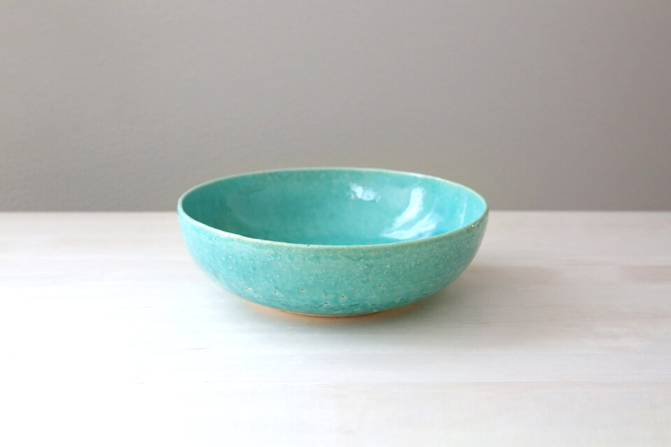 トルコ青釉のボウル ＊ Large