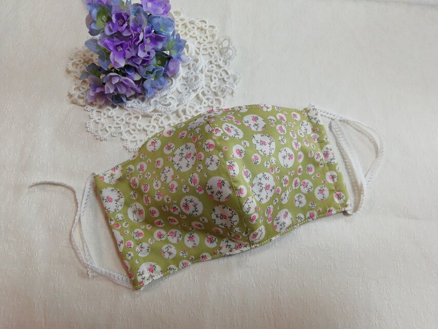 ★リバティ立体マスク＊大人サイズ★