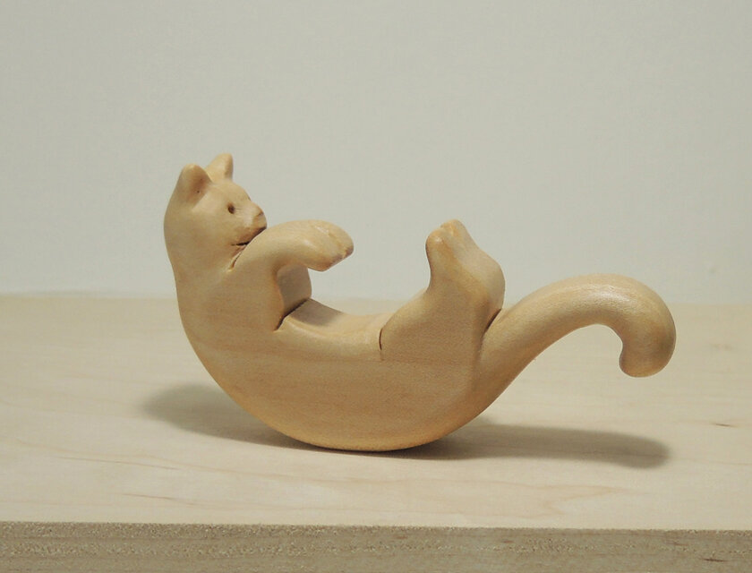 ゆらゆら猫の箸置き Page１