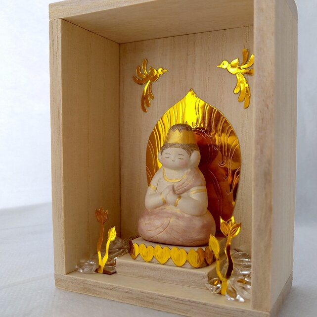 【受注製作】 大日如来　桐箱飾り