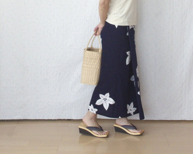 ラップスカート（腰履きタイプ）