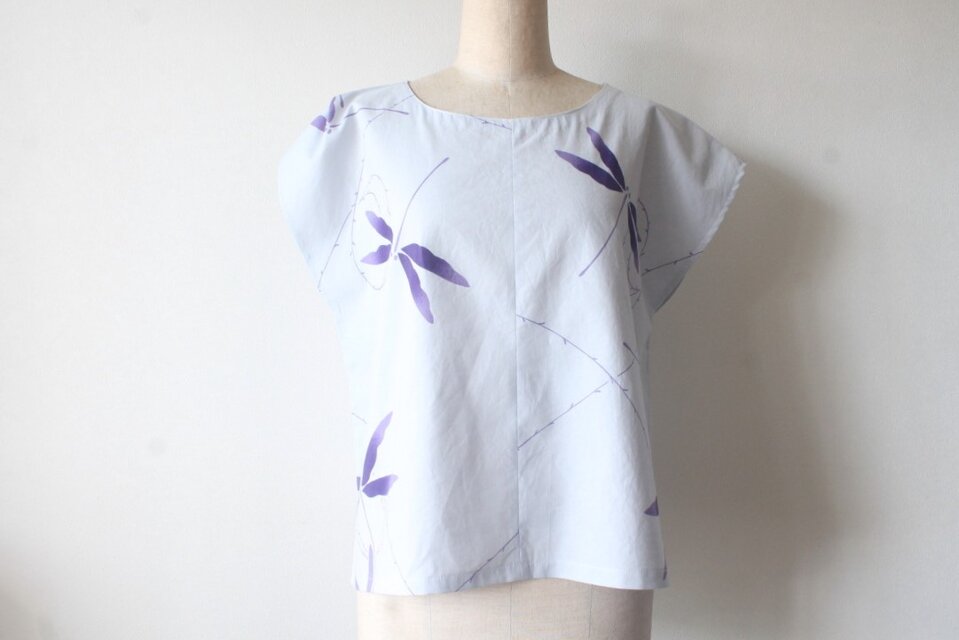 ☆浴衣ブラウス♪トンボ☆【再販】
