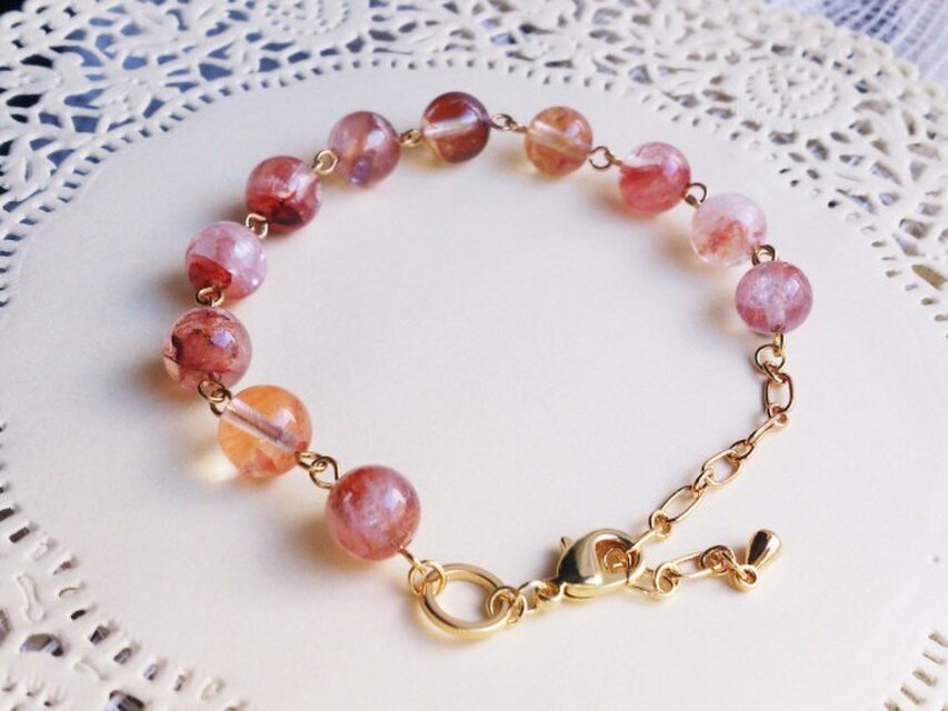 もみじ色のブレスレット