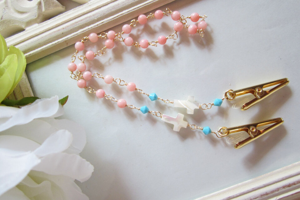 シェルクロスの帽子クリップ