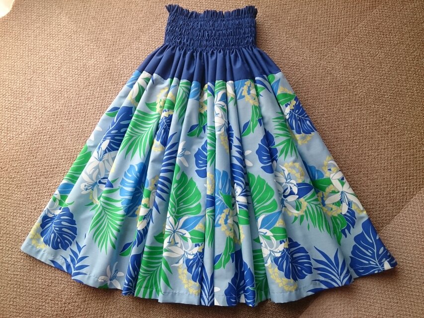 パウスカート：丈74cm：切替え