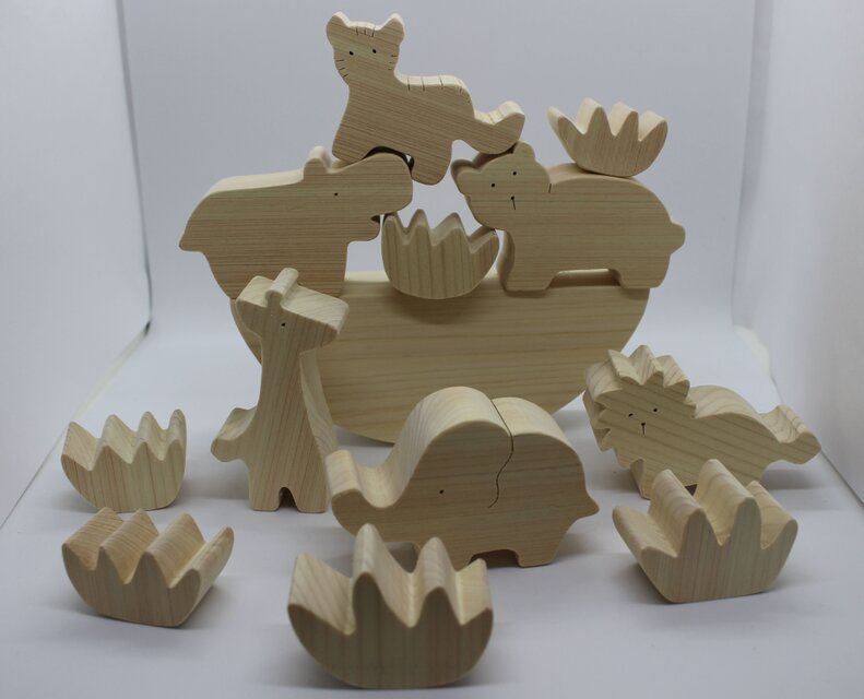 サファリでバランス