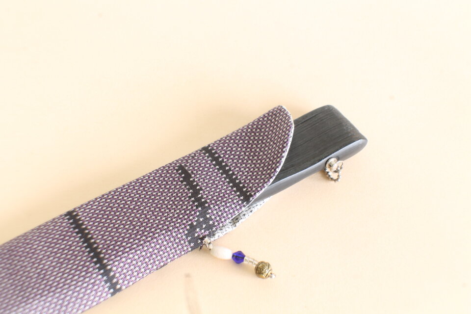 ☆大島紬扇子カバー☆