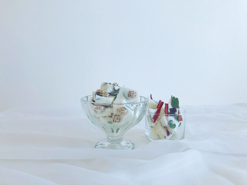 soysachet*ソイワックスサシェ*アロマサシェ*ドライフラワー*サシェ*ユーカリ*シナモン*コットン*