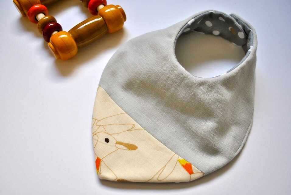 やわらか６重ガーゼ♥ベビースタイ