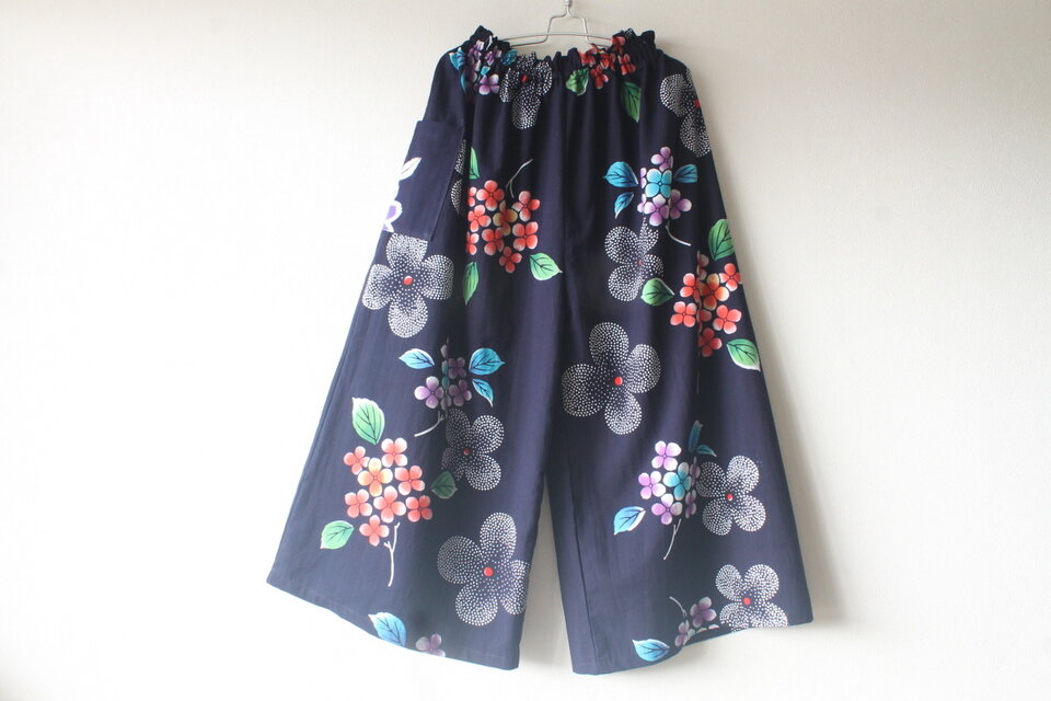 ☆浴衣ガウチョパンツ☆