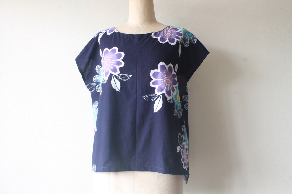 ☆浴衣ブラウス♪花柄☆/31yb22