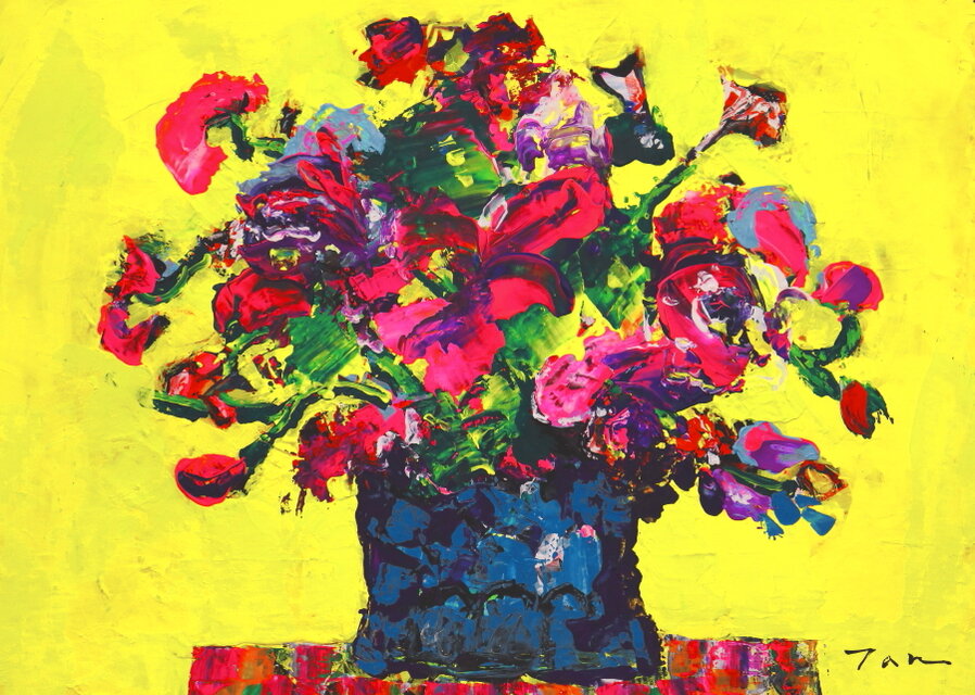 「FLOWER」(NO.2024)4号F（アートメータ－で売却済み）