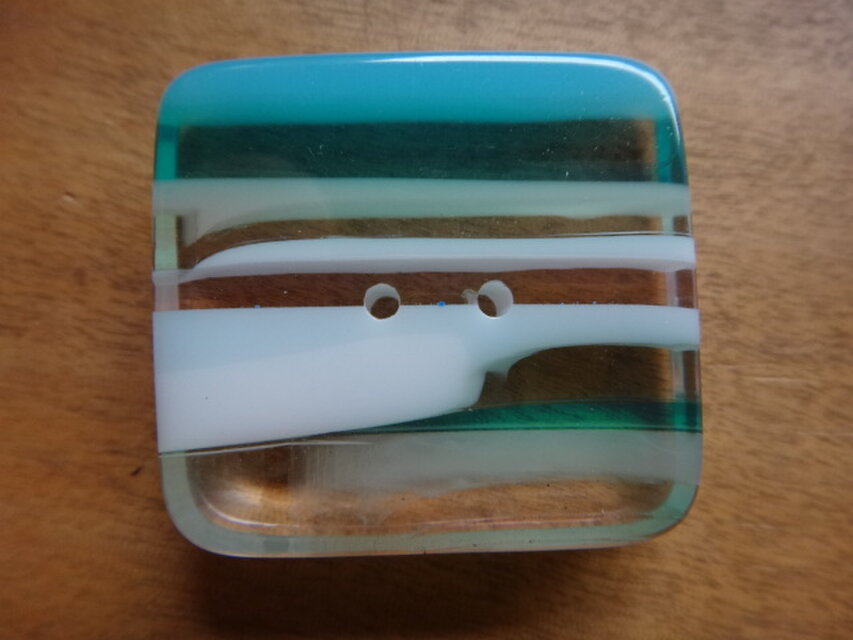 四角カラフル釦⑨