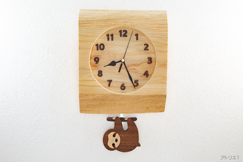 ナマケモノの振り子時計