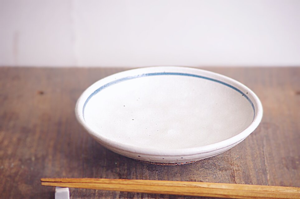 ブルーライン　深皿